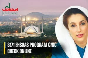 8171 Ehsaas Program CNIC Check Online