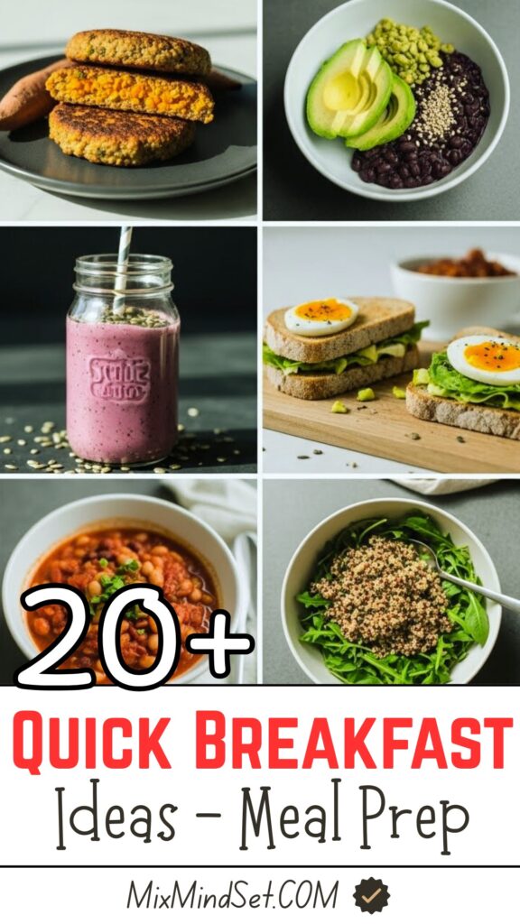 20+ Quick Breakfast Ideas for Busy Mornings