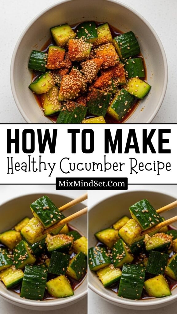 Cucumber Snacks Recipe (Quick & Fast)