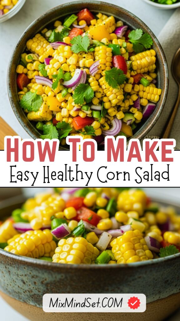 Healthy Corn Salad Recipe