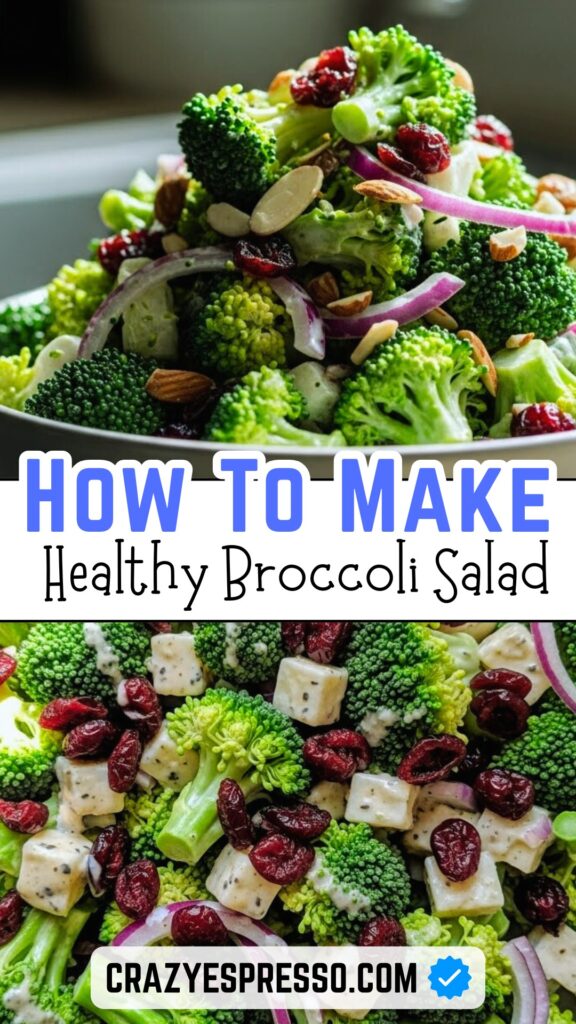 Healthy Easy Broccoli Salad Recipe