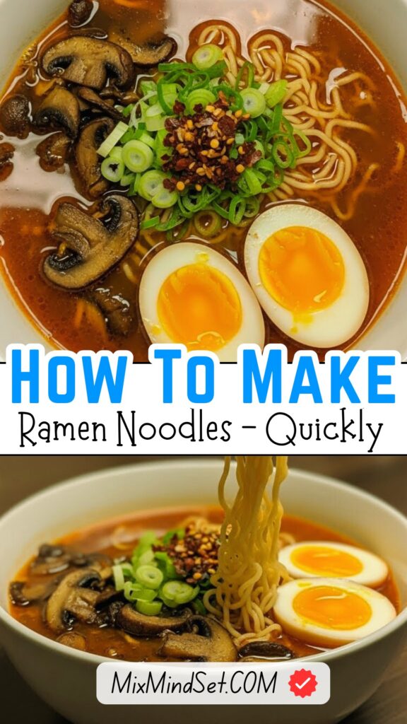 Homemade Ramen Recipe (Quick & Simple Guide)