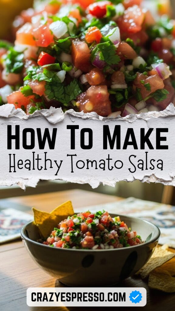 Homemade Salsa Recipe Fresh Tomatoes