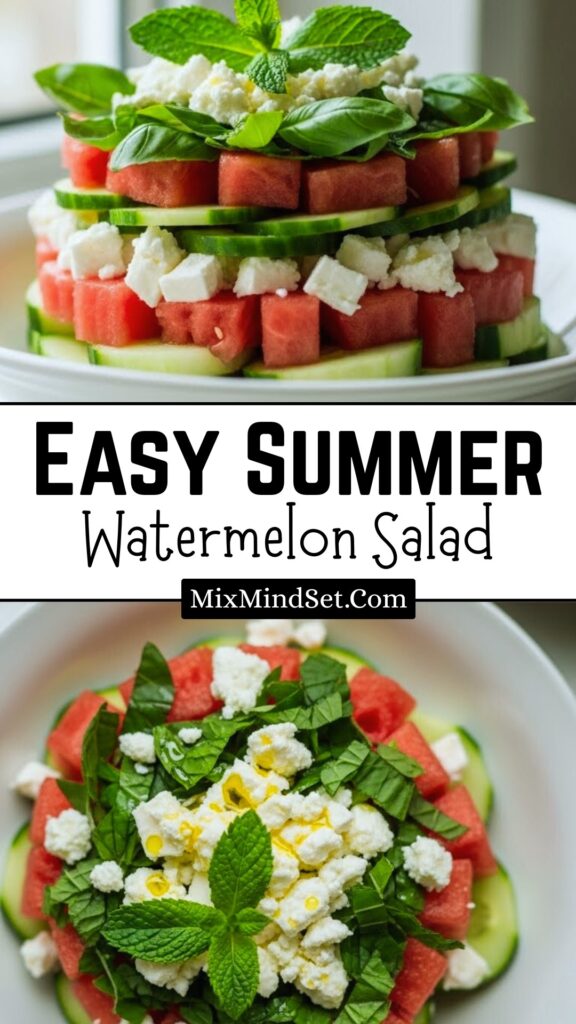 Healthy Watermelon Salad Recipe