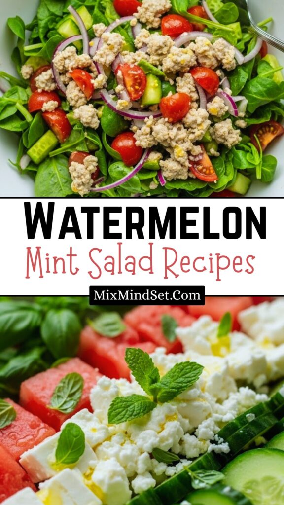Healthy Watermelon Salad Recipe