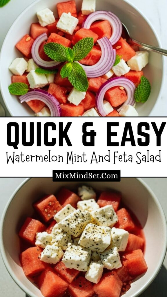 Healthy Watermelon Salad Recipe