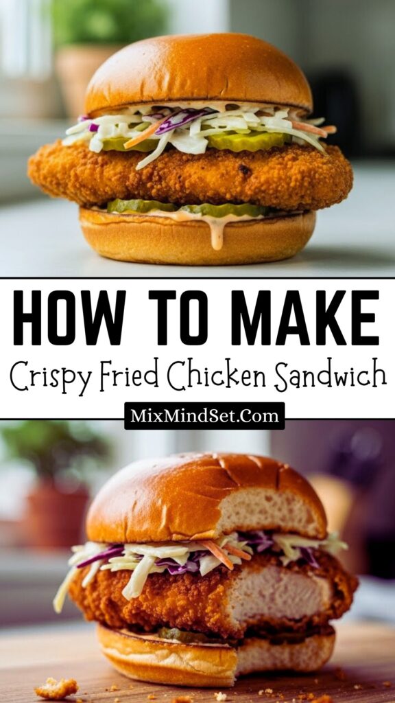 Crispy Fried Chicken Sandwich Recipe