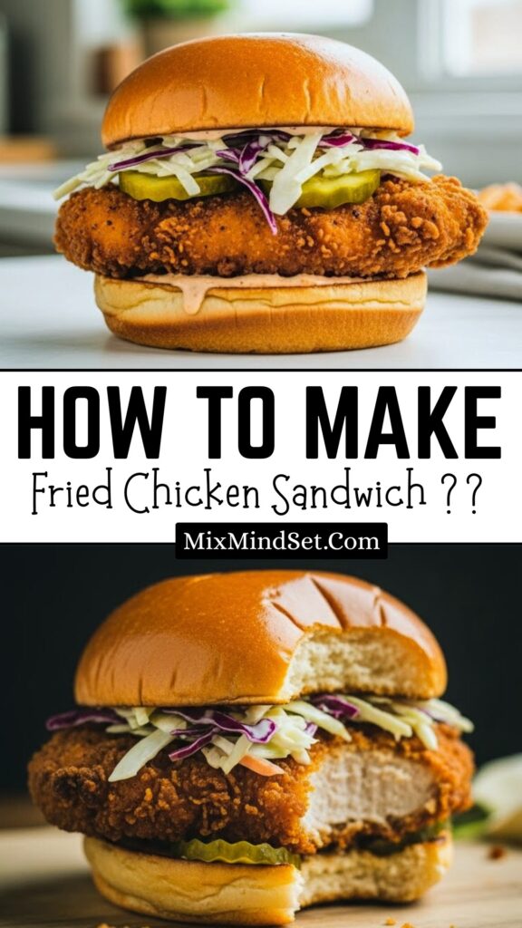 Crispy Fried Chicken Sandwich Recipe