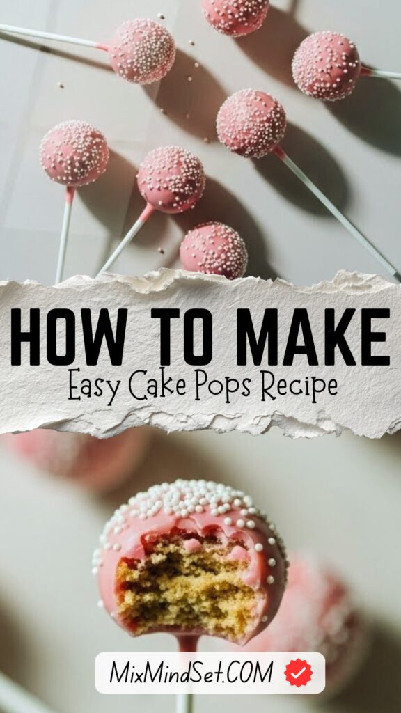 How to Make Cake Pops? Recipe