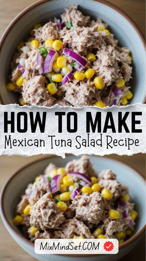 How to Make Mexican Tuna Salad?