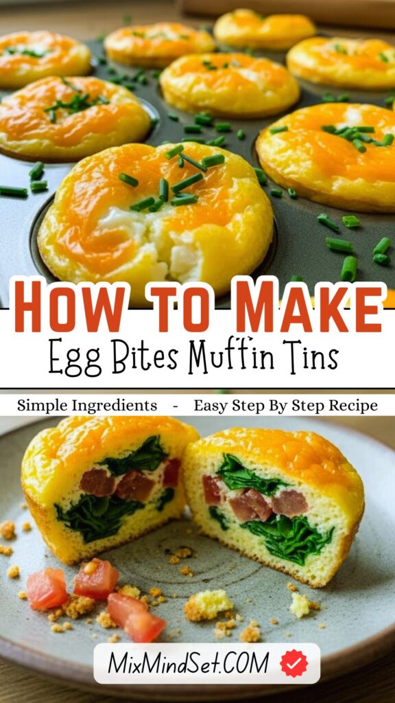 Healthy Egg Bites Muffin Tins Recipe