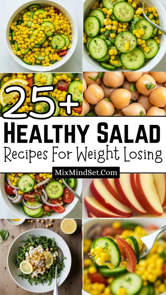25+ Best Healthy Salad Recipes for Weight Loss