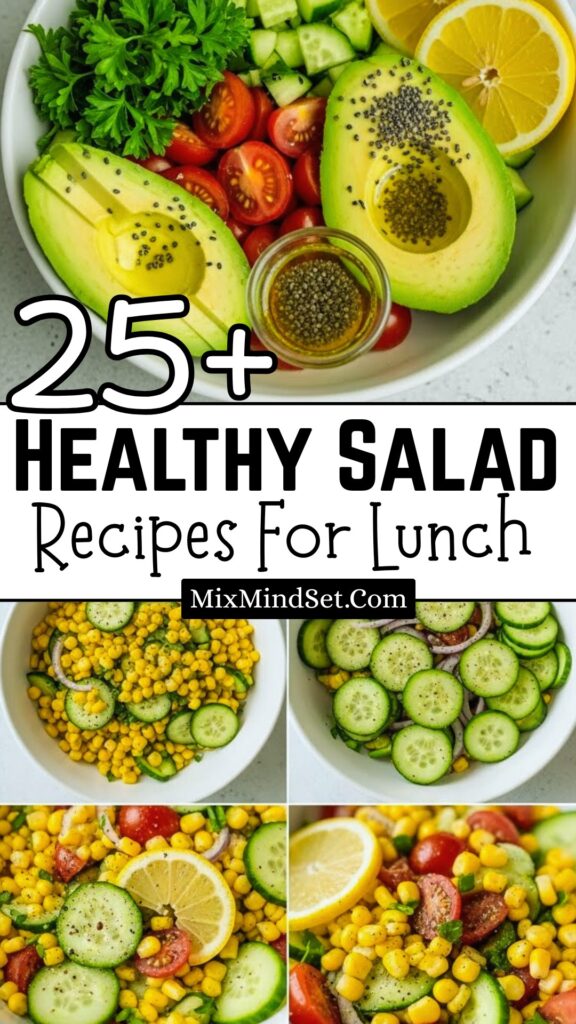 25+ Best Healthy Salad Recipes for Weight Loss