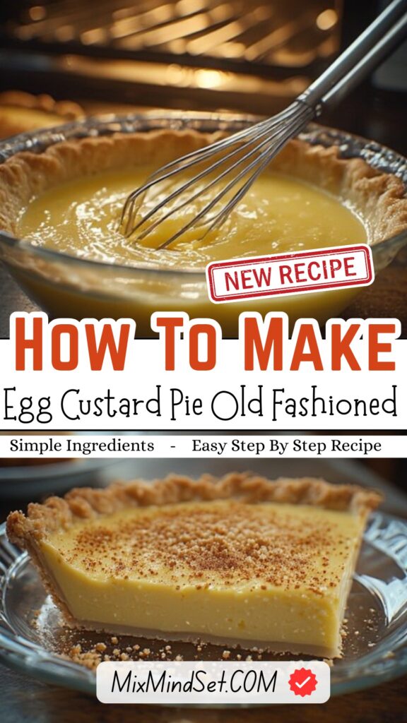 Easy Egg Custard Pie Recipe Easy Egg Custard Pie Recipe