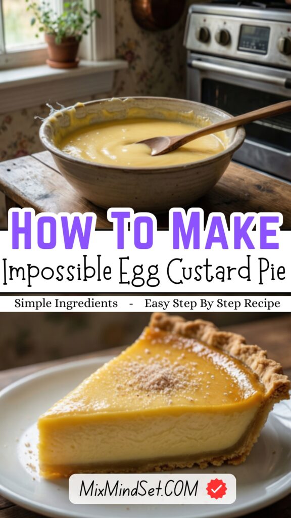Easy Egg Custard Pie Recipe Easy Egg Custard Pie Recipe