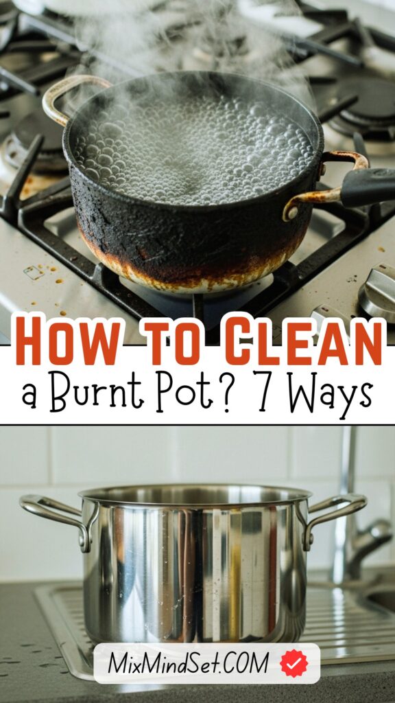 How to Clean a Burnt Pot? 7 Ways