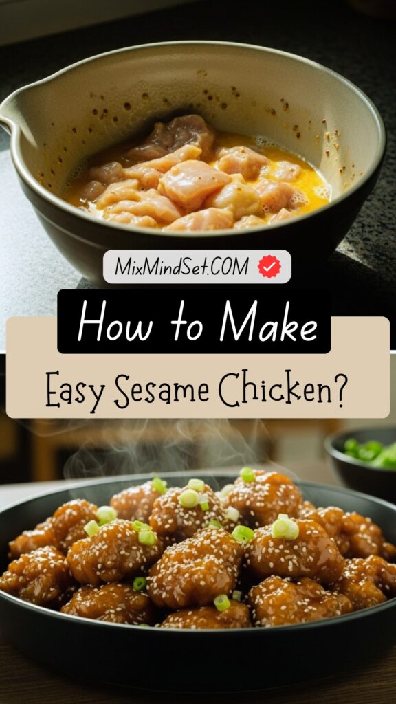 How to Make Sesame Chicken?