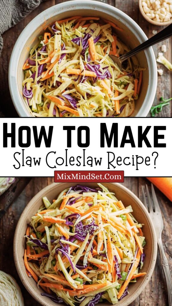 How to Make Slaw Coleslaw Recipe?