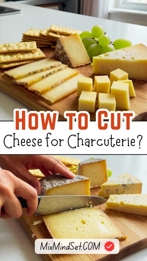 How to Cut Cheese for Charcuterie?