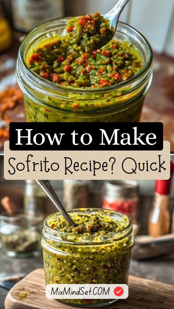 Sofrito Recipe (Quick & Easy Way)