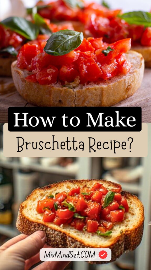 Bruschetta (Healthy & Quick Recipe)