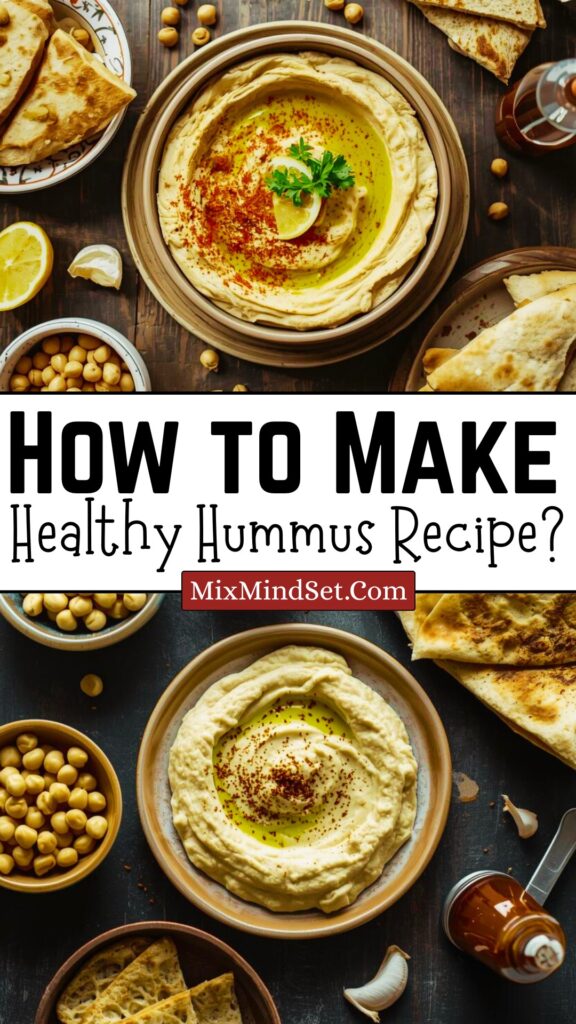 Homemade Healthy Hummus Recipe