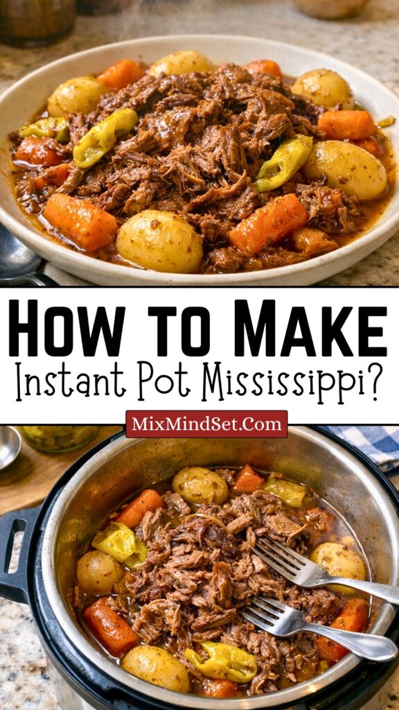 Instant Pot Mississippi Pot Roast Recipe
