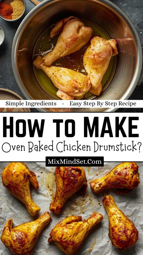 Oven Baked Chicken Drumstick Recipe