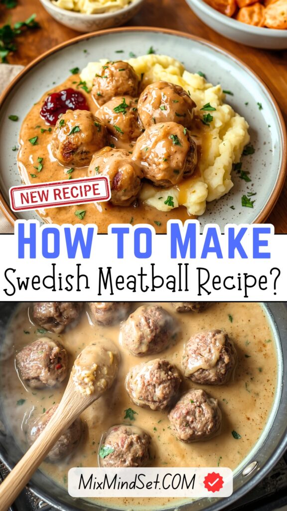 Swedish Meatball Recipe