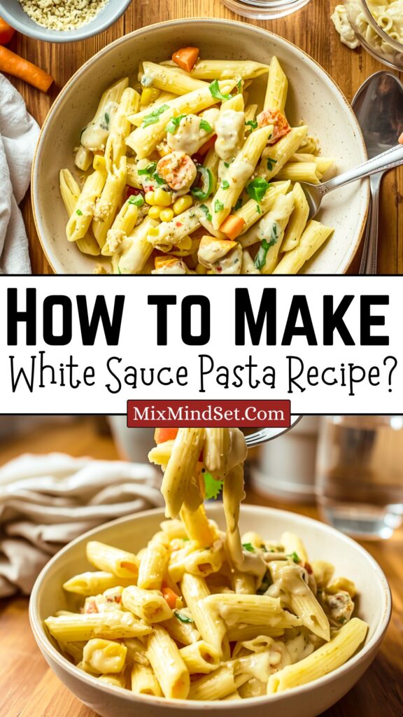 White Sauce Pasta Recipe