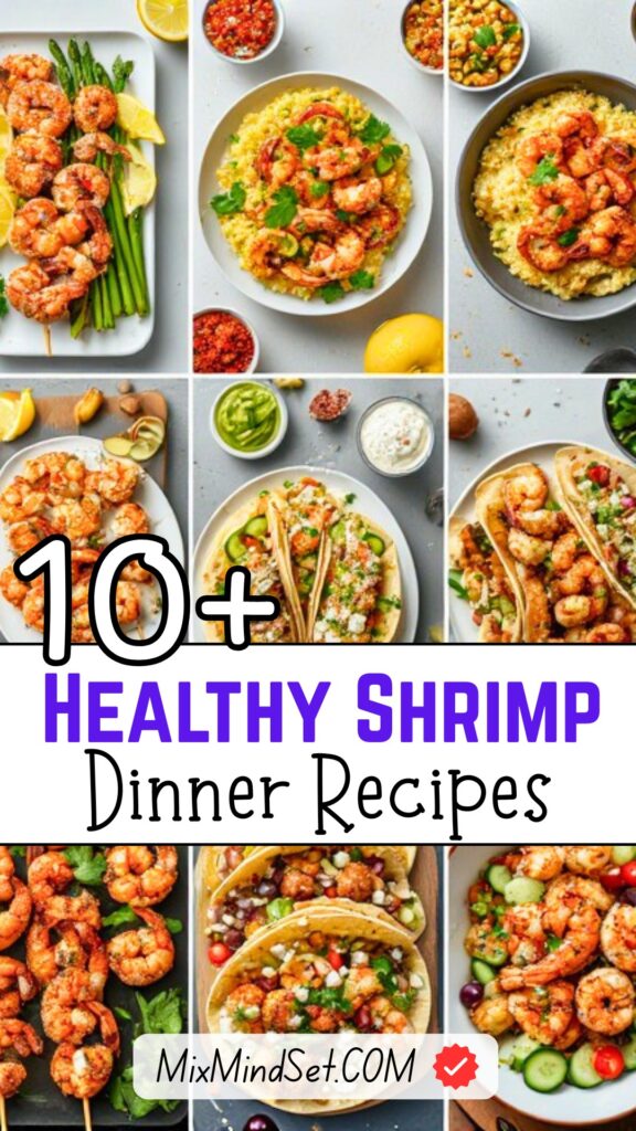 10+ Healthy Shrimp Dinner Recipes