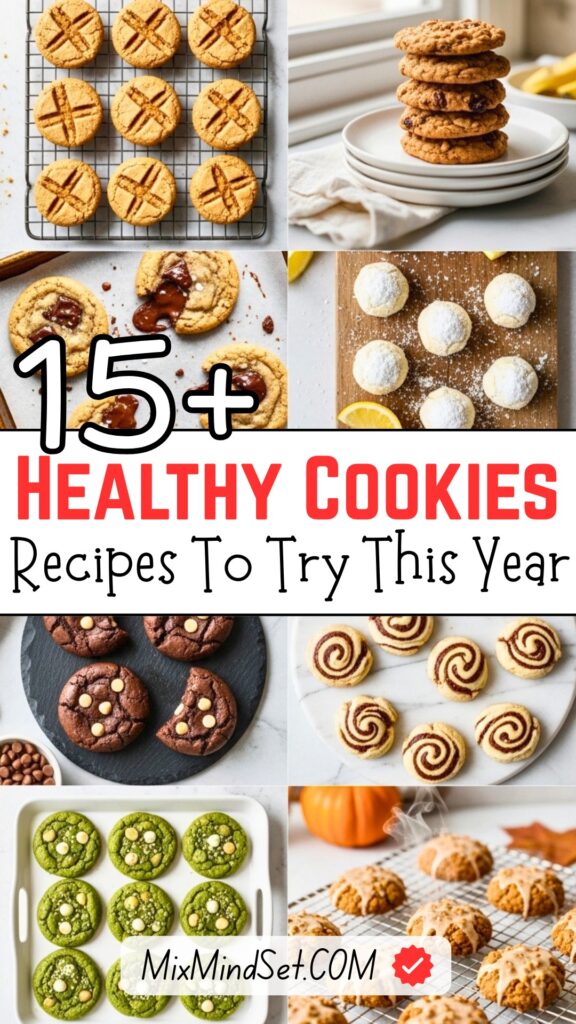 15+ Healthy Cookies Recipes