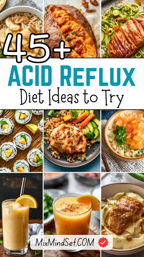 45+ ACID Reflux Diet