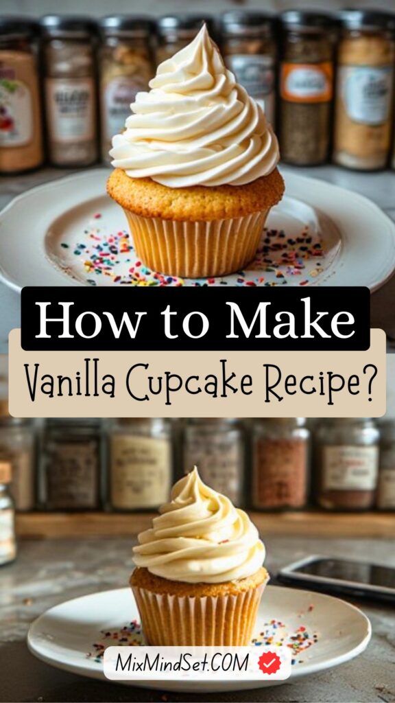 Vanilla Cupcake Recipe