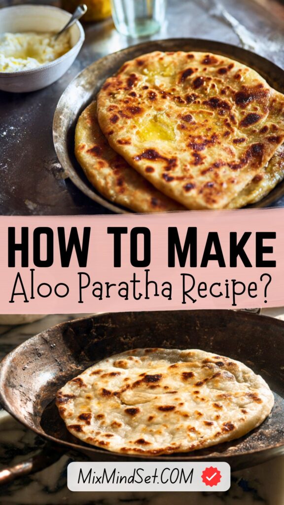 Punjabi Style Aloo Paratha Recipe
