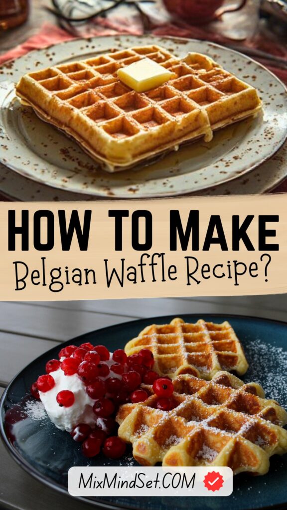Easy Belgian Waffle Recipe for 2