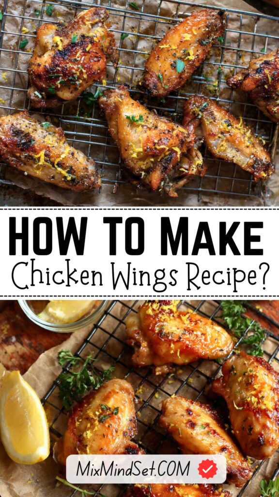 Lemon Pepper Chicken Wings Recipe