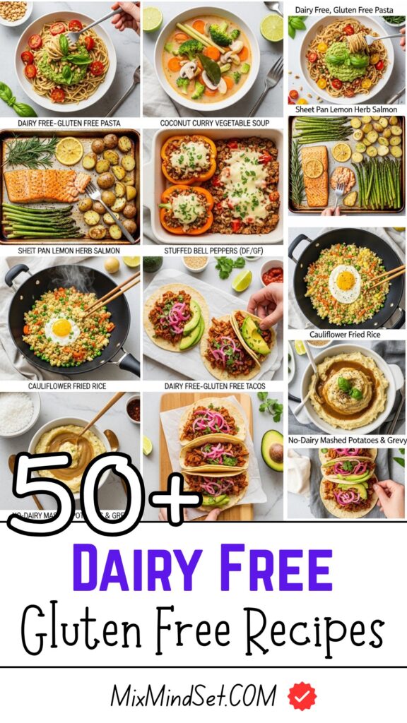 50+ Dairy Free Gluten Free Recipes