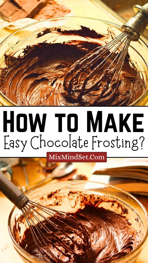 Easy Chocolate Frosting Recipe