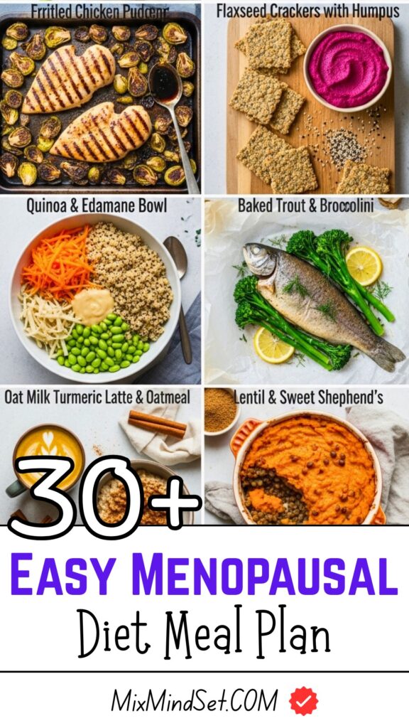 30+ Easy Menopausal Diet Meal Plan