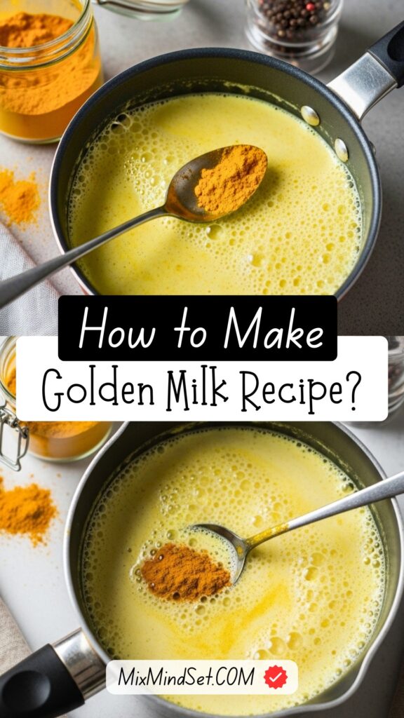 Golden Milk Recipe Turmeric