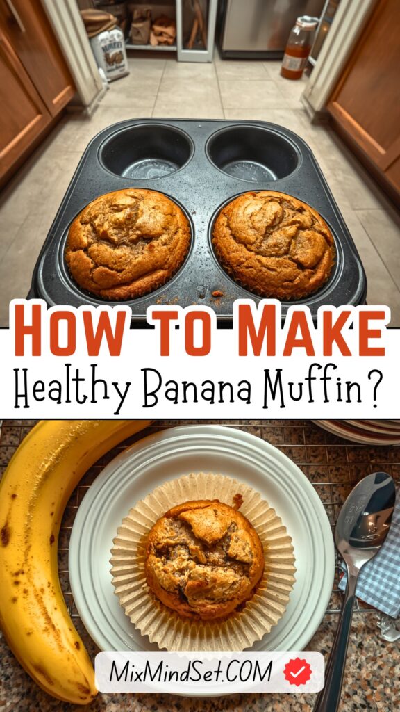 Healthy Banana Muffin Recipe