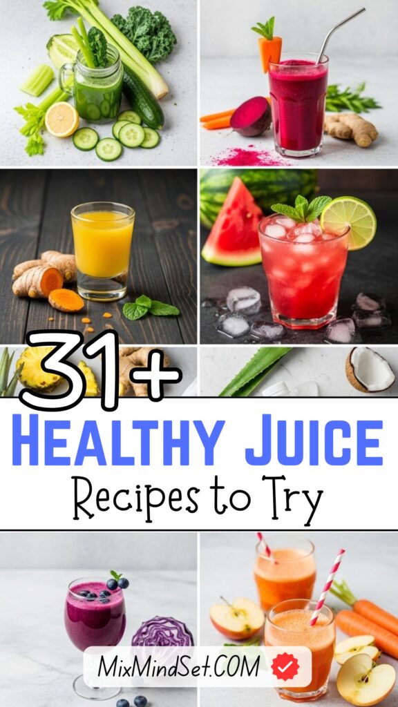 31+ Healthy Juice Recipes