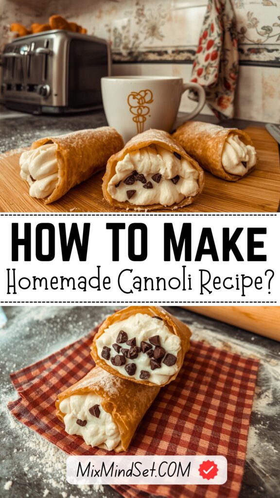 Easy Homemade Cannoli Recipe