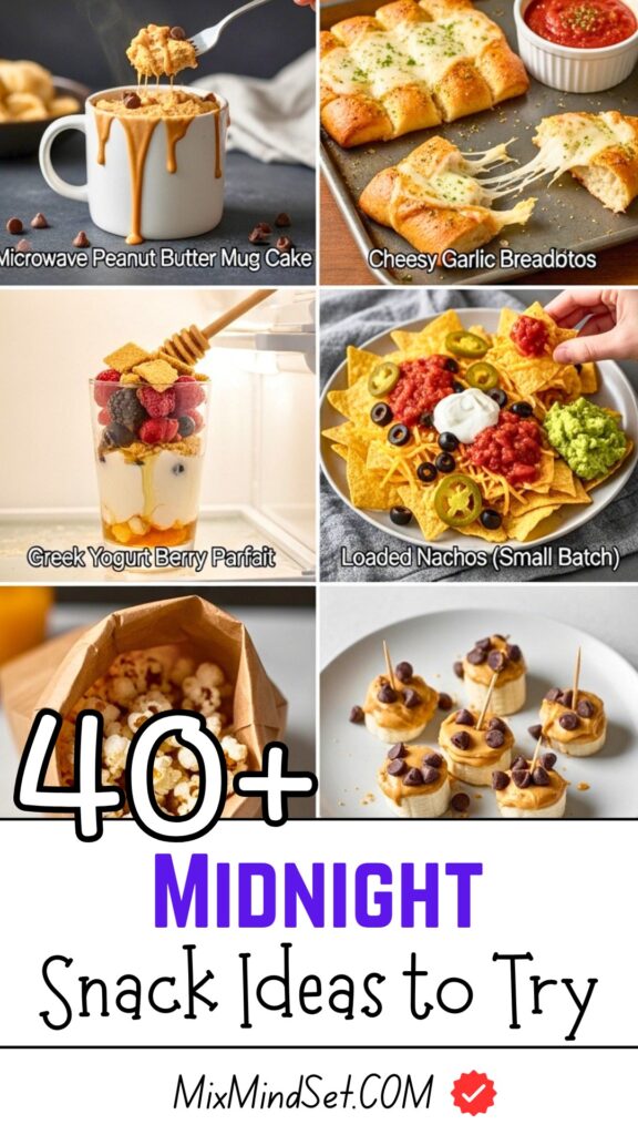 40+ Midnight Snack Ideas