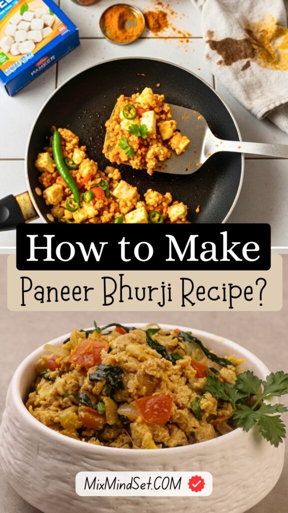 Paneer Bhurji Recipe