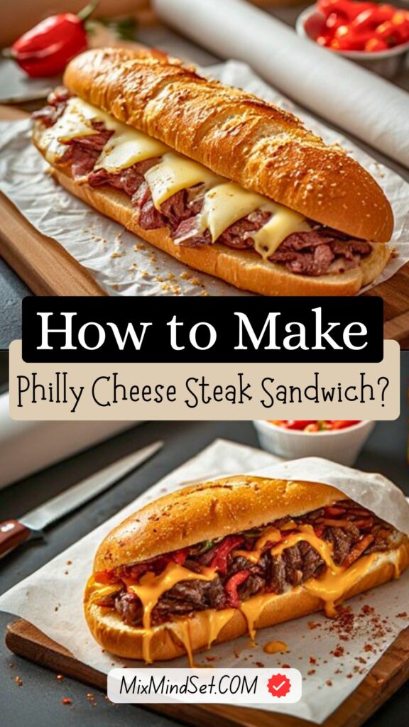 Philly Cheese Steak Sandwich Recipe