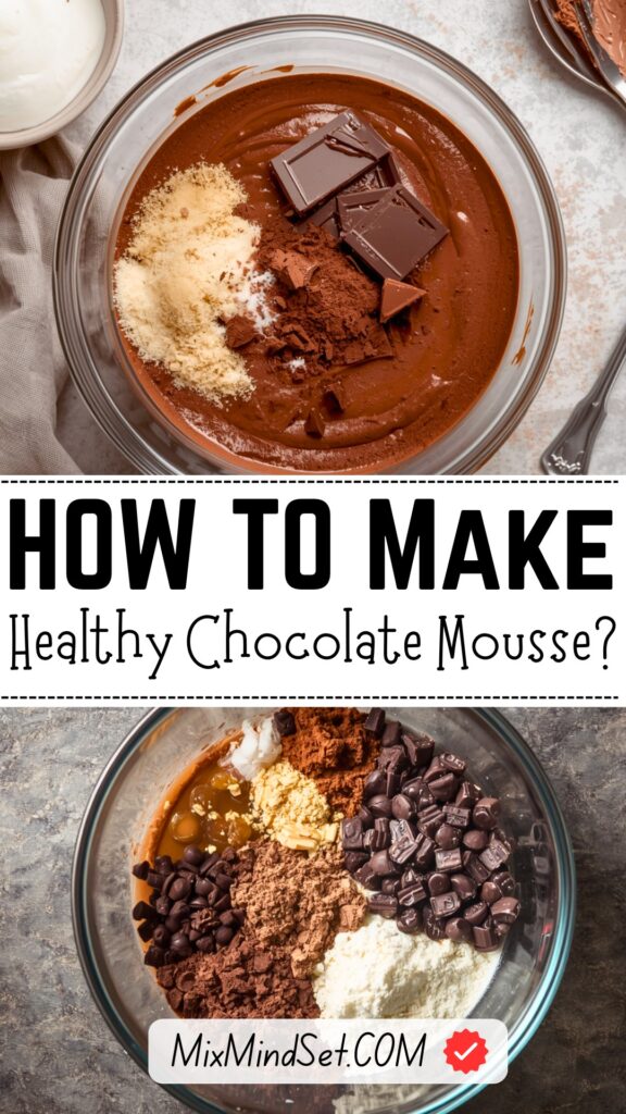 Easy & Healthy Chocolate Mousse Recipe