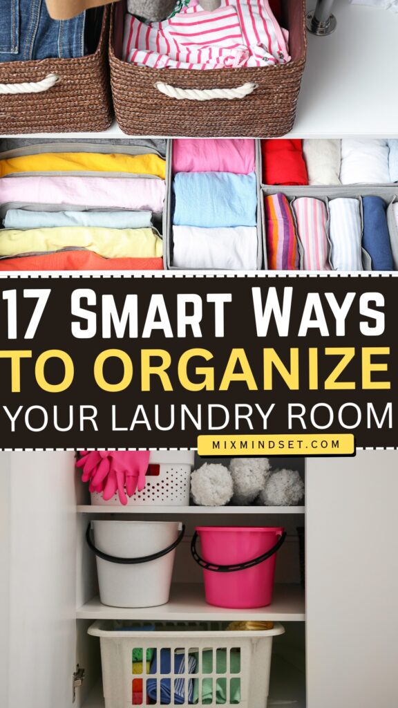 17 Smart Ways to Organize Your Laundry Room