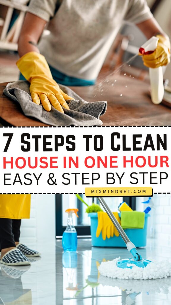 7 Steps to a Clean House in One Hour